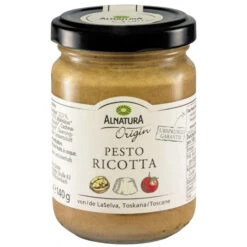 Origin Bio Pesto Ricotta 140G