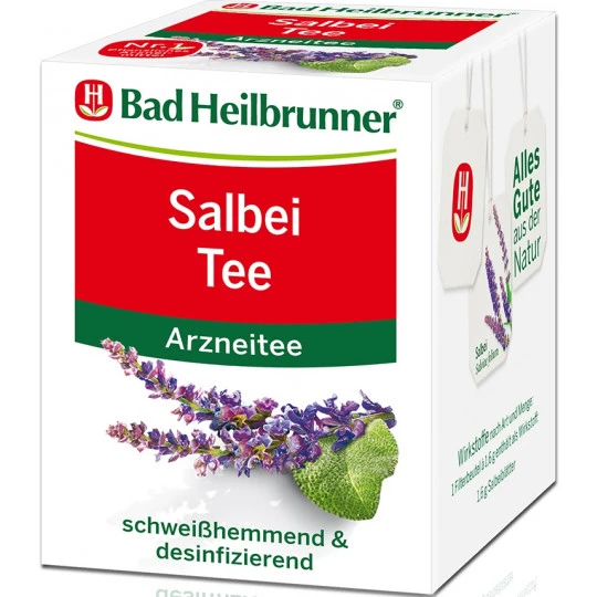 Heilbrunner Salbei Tee 8ST 12,8G 1 Heilbrunner Salbei Tee 8ST 12,8G
