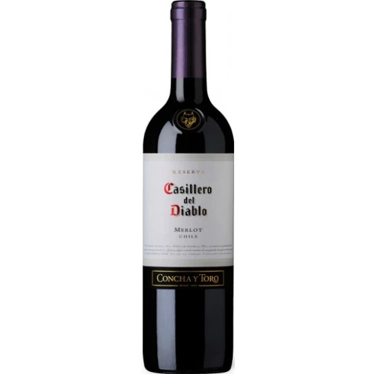 Y Toro Casillero Del Diablo Merlot 0,75L 1 Y Toro Casillero Del Diablo Merlot 0,75L