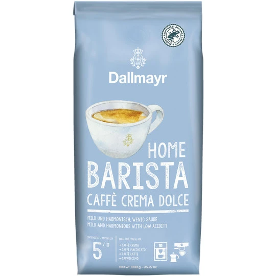 Home Barista Caffee Crema Dolce Ganze Bohne 1KG