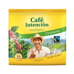 Bio Cafe Intencion Ecologico Cremoso Fairtrade 16ST 112G
