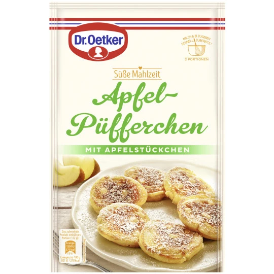Dr. Oetker Apfel-Püfferchen 152G 1 Dr. Oetker Apfel-Püfferchen 152G