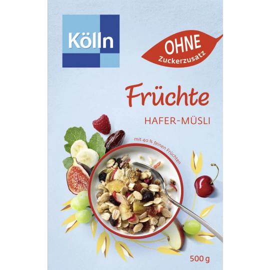 Müsli Früchte Ohne Zuckerzusatz 500G 1 Müsli Früchte Ohne Zuckerzusatz 500G