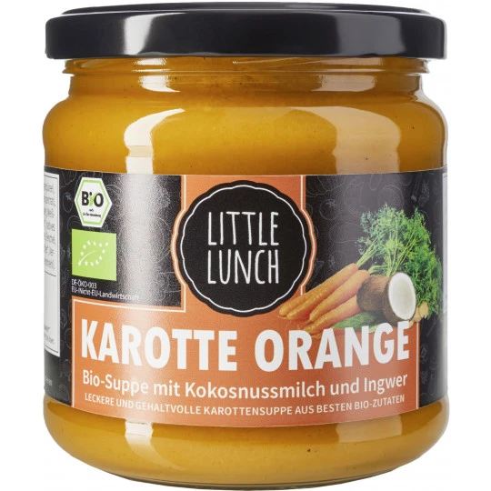 Lunch Bio Karotte Orange-Suppe 350ML 1 Lunch Bio Karotte Orange-Suppe 350ML