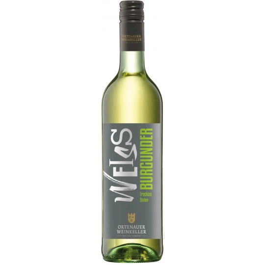 Weinkeller Baden Weißburgunder Trocken 0,75L 1 Weinkeller Baden Weißburgunder Trocken 0,75L